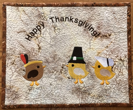 Happy Thanksgiving Wall Quilt image 5