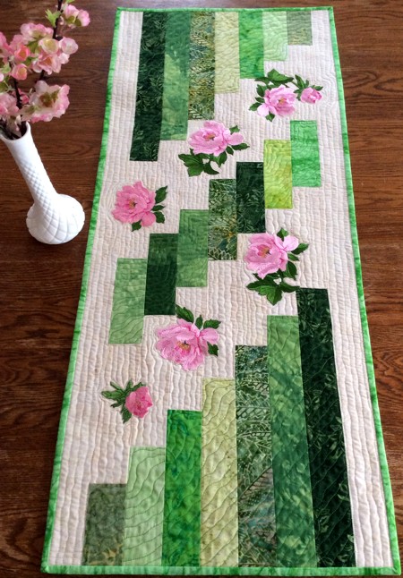 Peony Table Runner