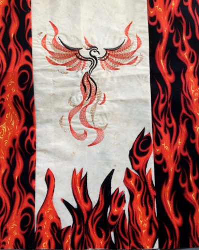 Phoenix Art Quilt image 5