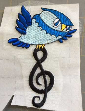 Owl Chord Musical Wall Quilt image 12