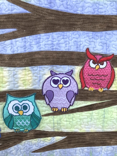 Owl Chord Musical Wall Quilt image 17