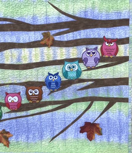 Owl Chord Musical Wall Quilt image 18