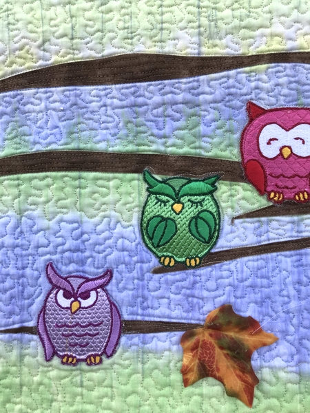 Owl Chord Musical Wall Quilt image 19