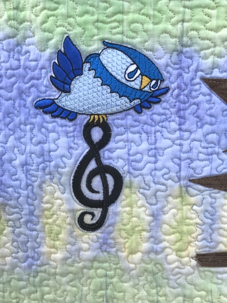 Owl Chord Musical Wall Quilt image 20