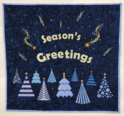 Season Greetings Wall Quilt