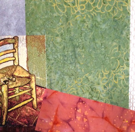 Chair with Pipe by Van Gogh Art Quilt image 8