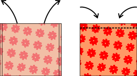 Turn right side out. Press. Tuck the raw edges 1/2" inside, press and topstitch.