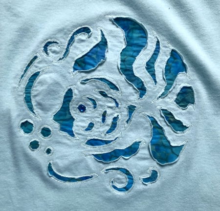 T-shirts embellished with applique image 7