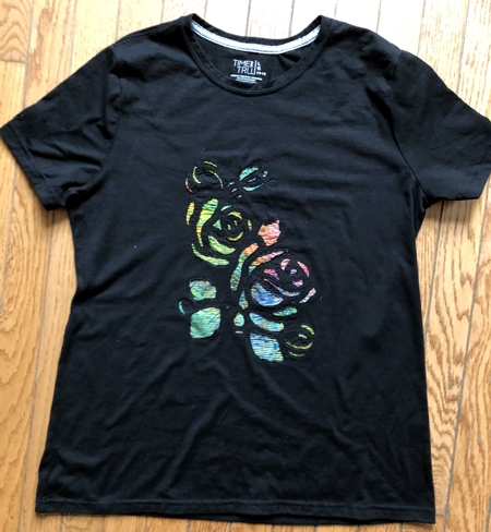 T-shirts embellished with applique image 8