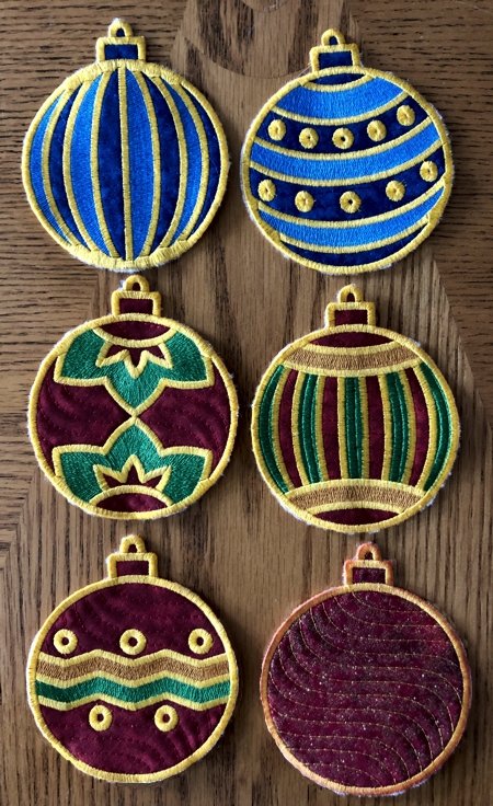 Christmas Coasters In-the-Hoop (ITH) image 1
