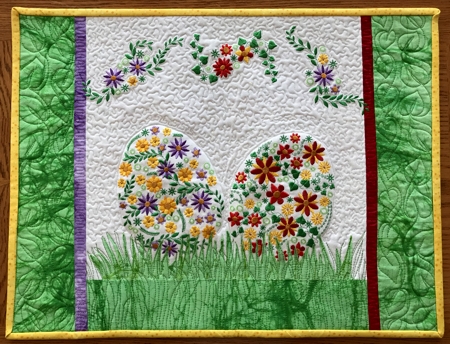 Easter Egg Wall Quilt image 1