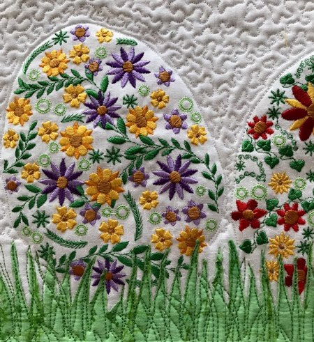 Easter Egg Wall Quilt image 4