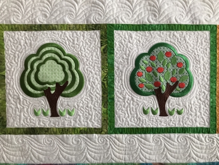 Four Seasons Quilted Tablerunner image 8