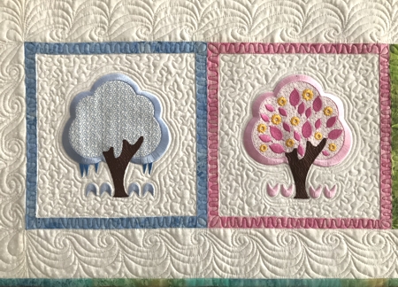 Four Seasons Quilted Tablerunner image 6