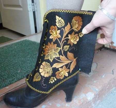 Embroidered Gaiters-in-the-Hoop image 7