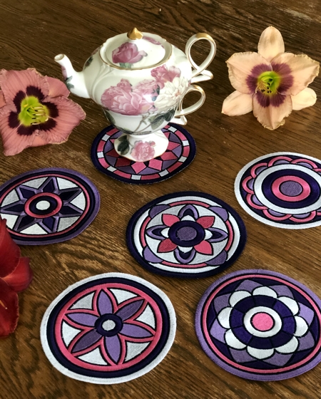 Coasters In-the-Hoop image 1