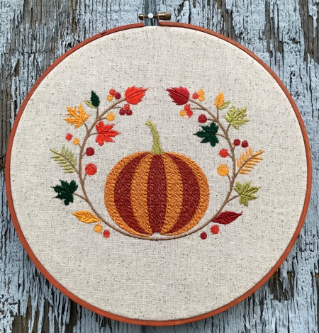 Hoop Art: Fall Project image 11