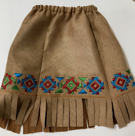 Native American Inspired Tunic and Skirt - Advanced Embroidery Designs