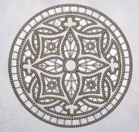 Freestanding Point Lace Doily or Insert image 10