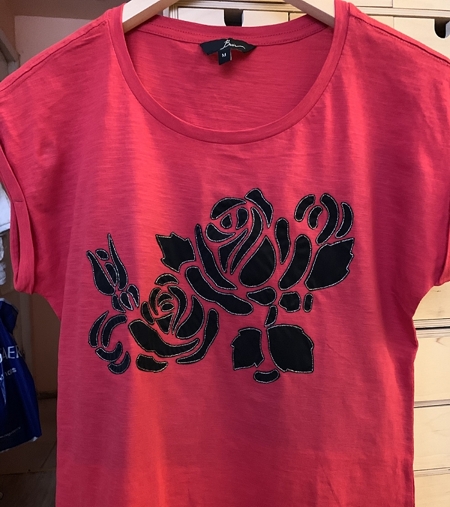T-shirts embellished with applique image 9