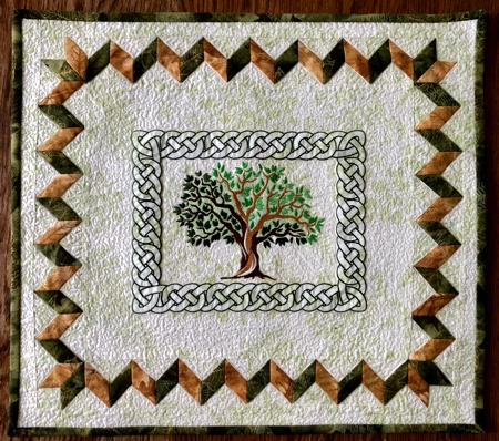 Summer Tree Wall Quilt