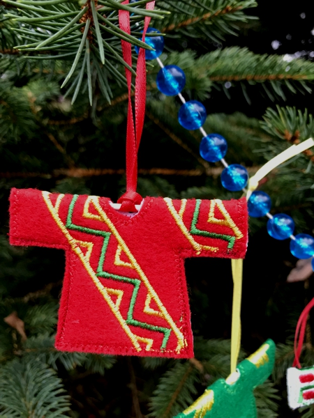 Sweatshirt Christmas Tree Ornaments image 12