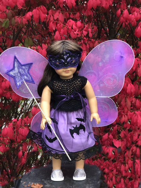 Finished costume of a Twilight fairy