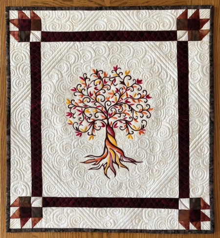 Fall Tree Wall Quilt