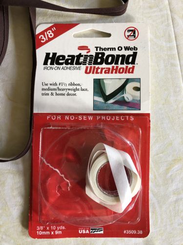 HeatBond tape iron-on adhesive