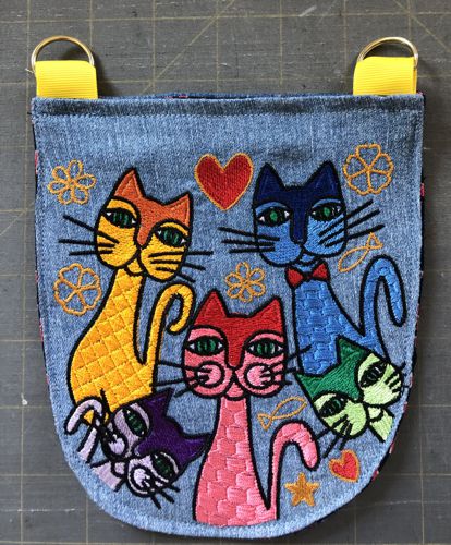 Amazon.com: [Happy Monkey] Embroidered Applique Wallet Purse Pouch(5.93.71.1)  : Clothing, Shoes & Jewelry