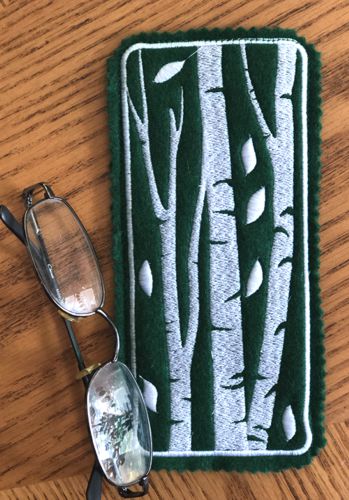 Birch Trees Glasscase