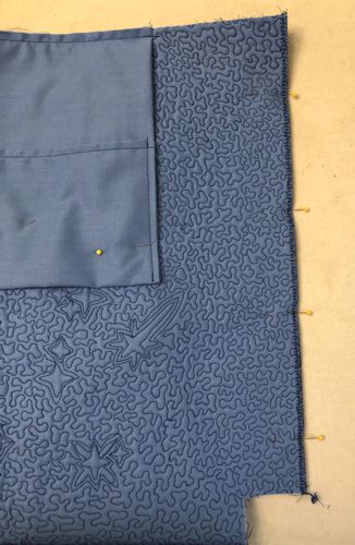 Sew the sides together.
