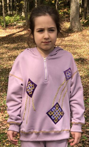 Kids' Sweat-shirts Decorated with Embroidery