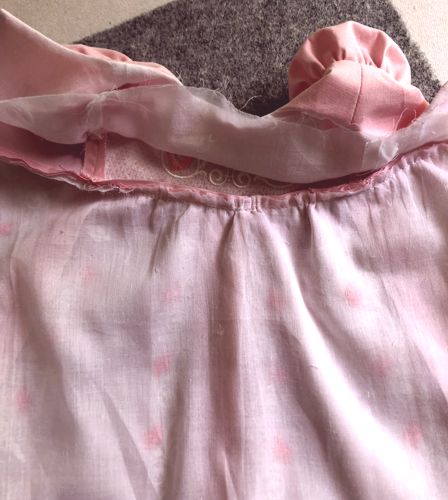 Stitch the skirt to the bodice.