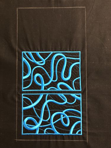Draw the outlines of the purse.