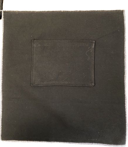 The pocket is stitched to the lining.