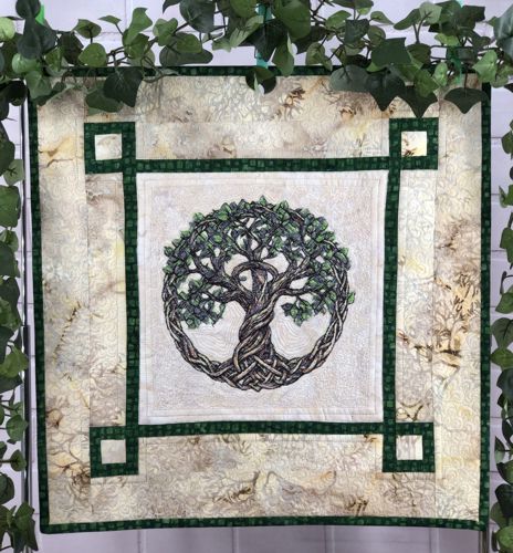 Celtic Tree of Life Wall Quilt