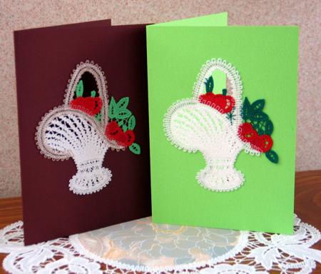 FSL Battenberg Lace Motifs for Greeting Cards and Scrapbooking image 7