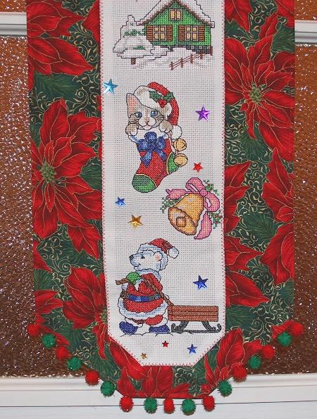 Wall Hanging with Christmas Miniatures image 10