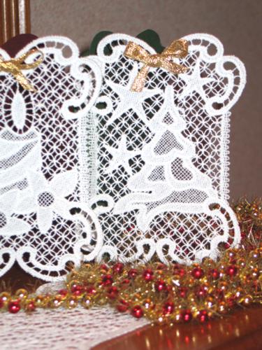 Christmas Lace Cards image 7