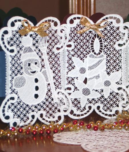 Christmas Lace Cards image 9