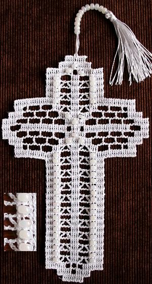 FSL Crochet Cross Bookmark Set image 4