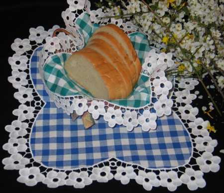 Doilies with FSL Apple Blossom Border image 6