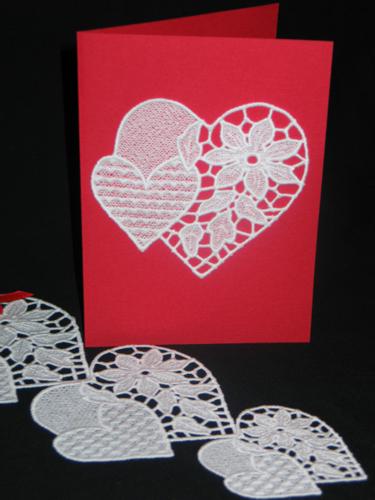 Christmas Cards - QuickStitch Embroidery Paper