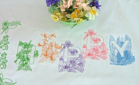 Happy Easter Table Runner image 5
