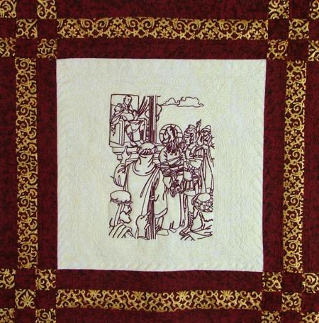 Life of Jesus Wall Quilt image 10