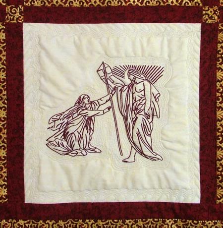 Life of Jesus Wall Quilt image 12
