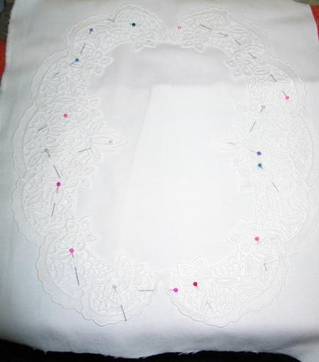 FSL Meadow Flowers Doily image 3