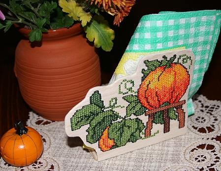 Pumpkin Napkin Holder image 1