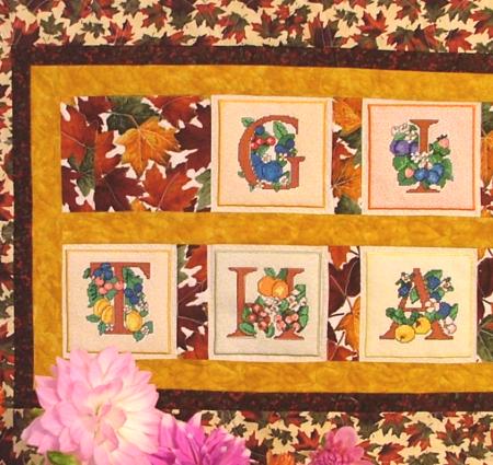 Thanksgiving Wall Quilt image 7